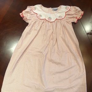 Smockingbird Apple dress for girls